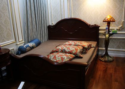 Giường ngủ gỗ đẹp GNHG07