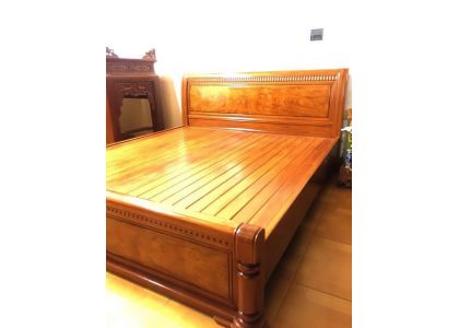 Giường ngủ gỗ đẹp GNHG05