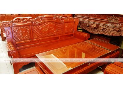 Bộ bàn ghế gỗ Phù Dung