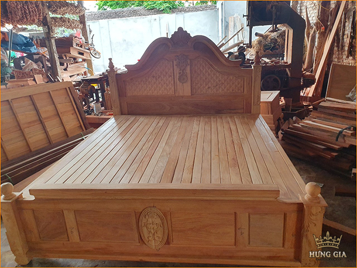 xưởng giường gỗ